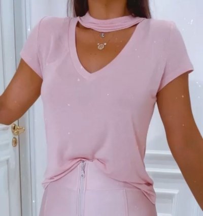 Camiseta Tee Rosa